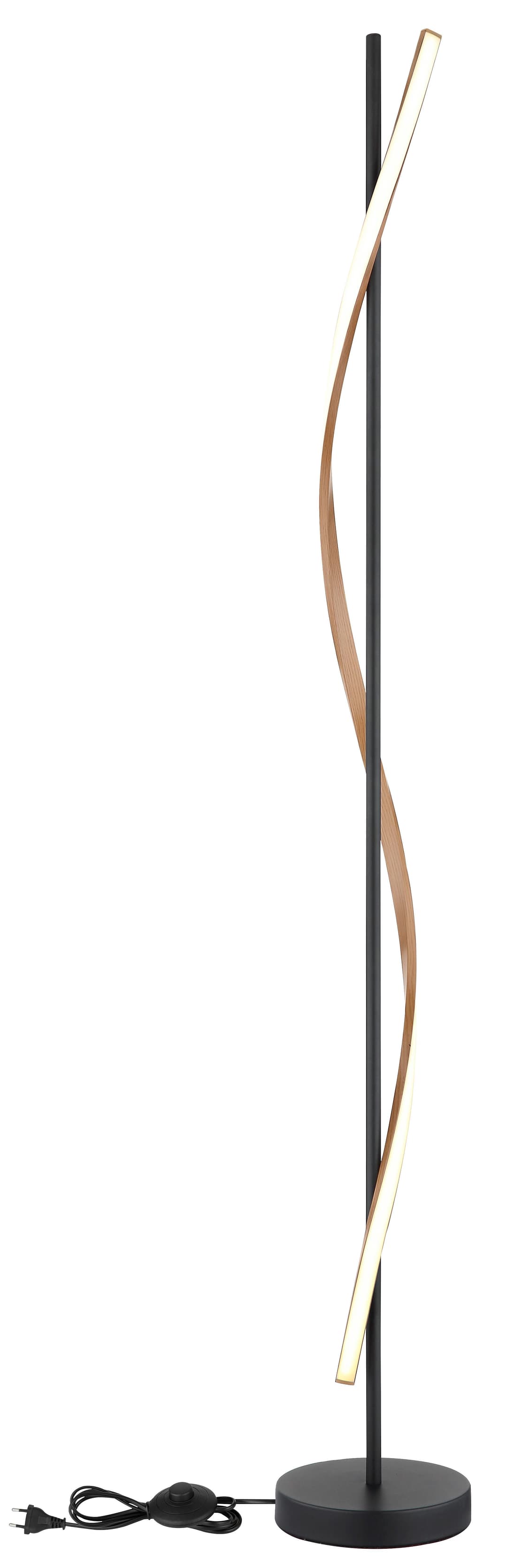 GLOBO LIGHTING Stehlampe WATKINS | Schwarz