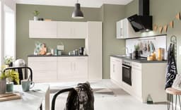 wiho Küchen Spülenschrank Cali | Beige
