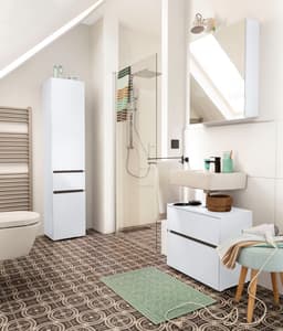 Home affaire Waschbeckenunterschrank Wisla | Weiß