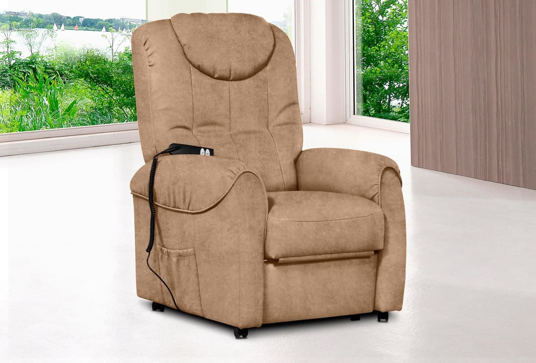 sit&more TV-Sessel Bastian | Braun