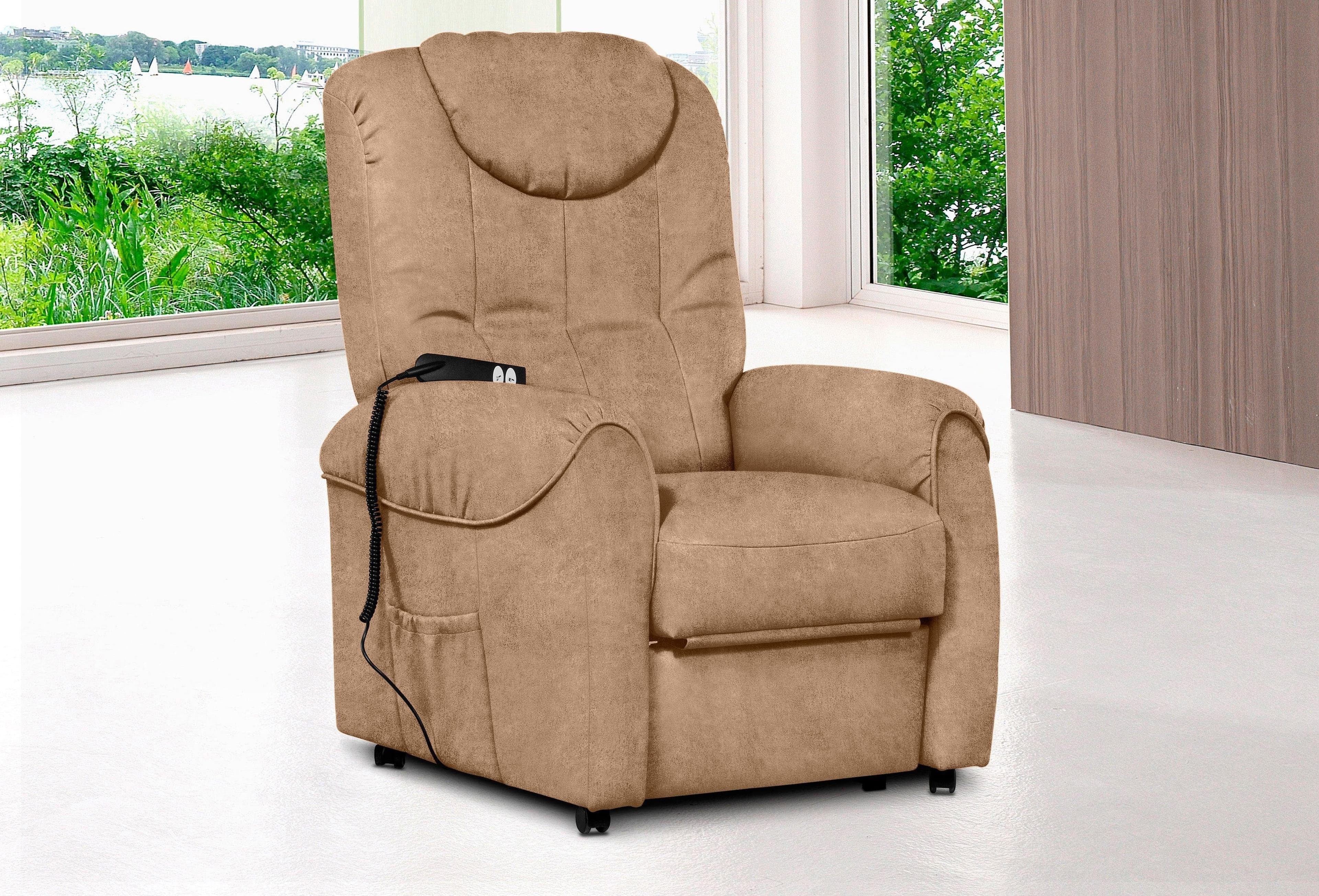 sit&more TV-Sessel Bastian | Braun