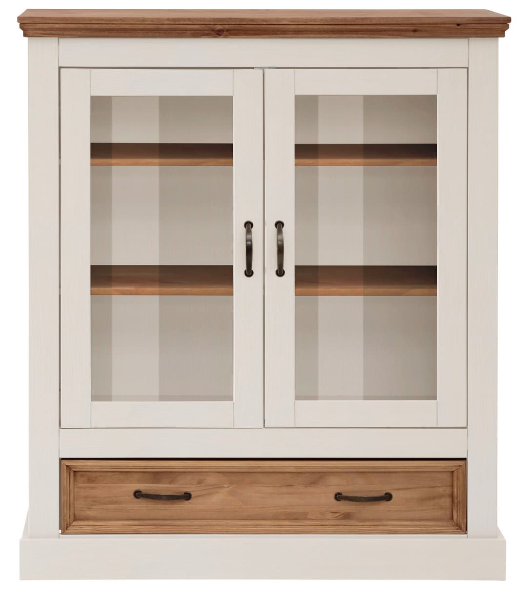Vitrine Selma Highboard | Weiß