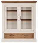 Vitrine Selma Highboard | Weiß 4