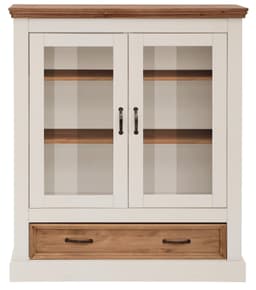 Vitrine Selma Highboard | Weiß
