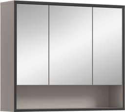 welltime Spiegelschrank Locri | Braun