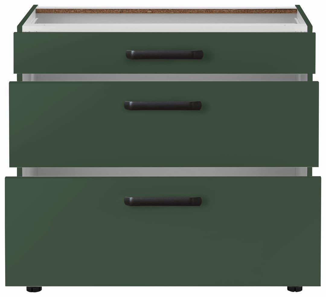wiho Küchen Unterschrank Simi | Grün