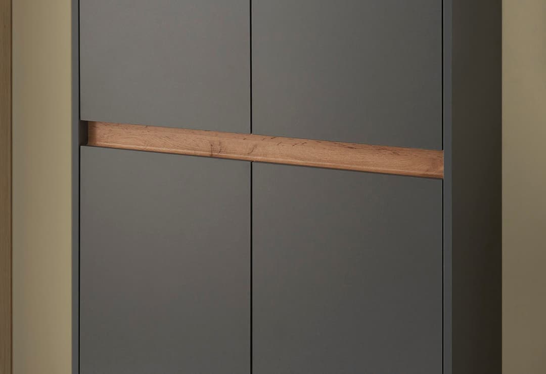 Home affaire Schuhschrank City/Giron | Grau