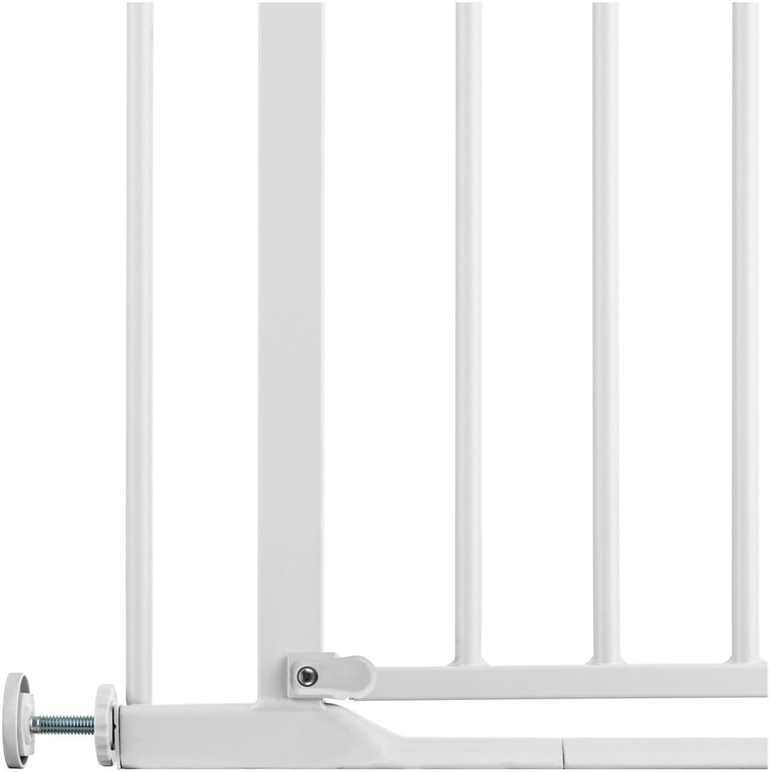 Hauck Türschutzgitter Clear Step Set 2 | Weiß