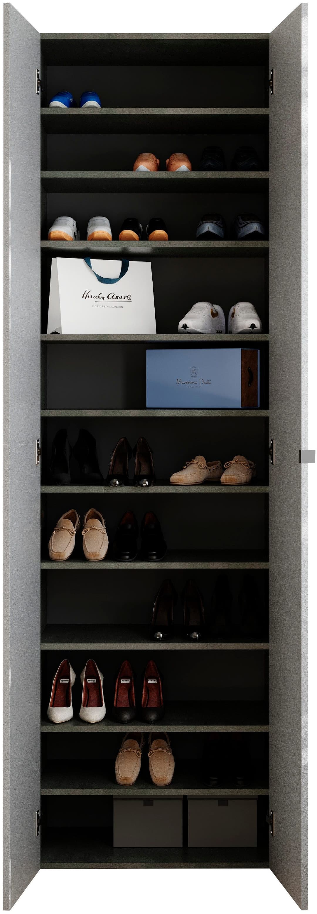 OTTO home Schuhschrank Pratiko | Grau