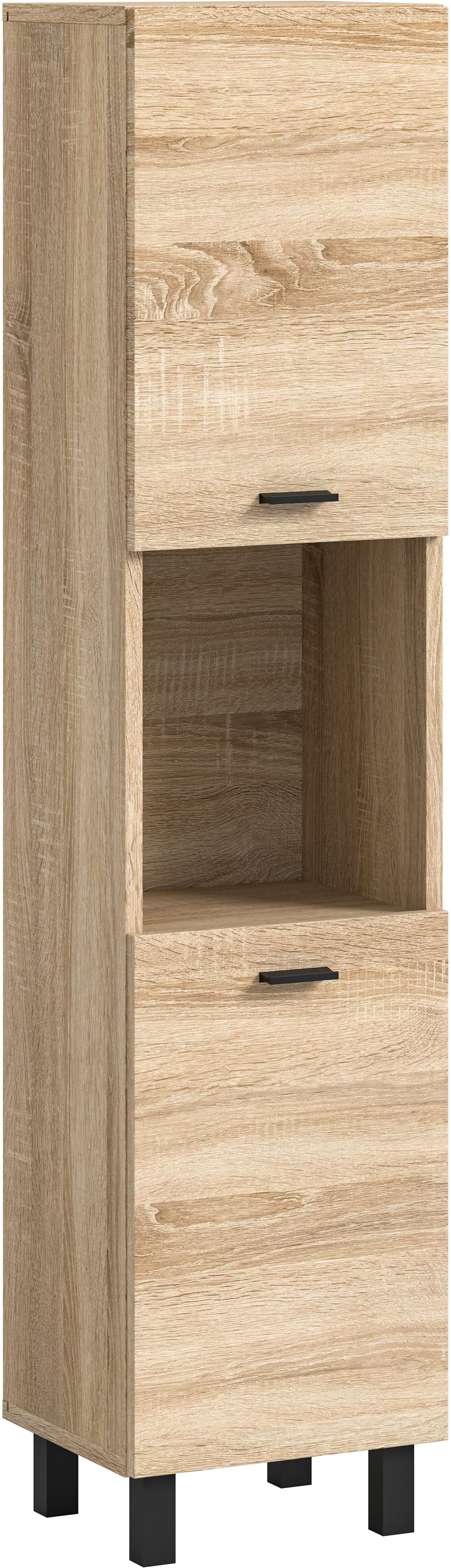 welltime Hochschrank Tampa | Holztöne
