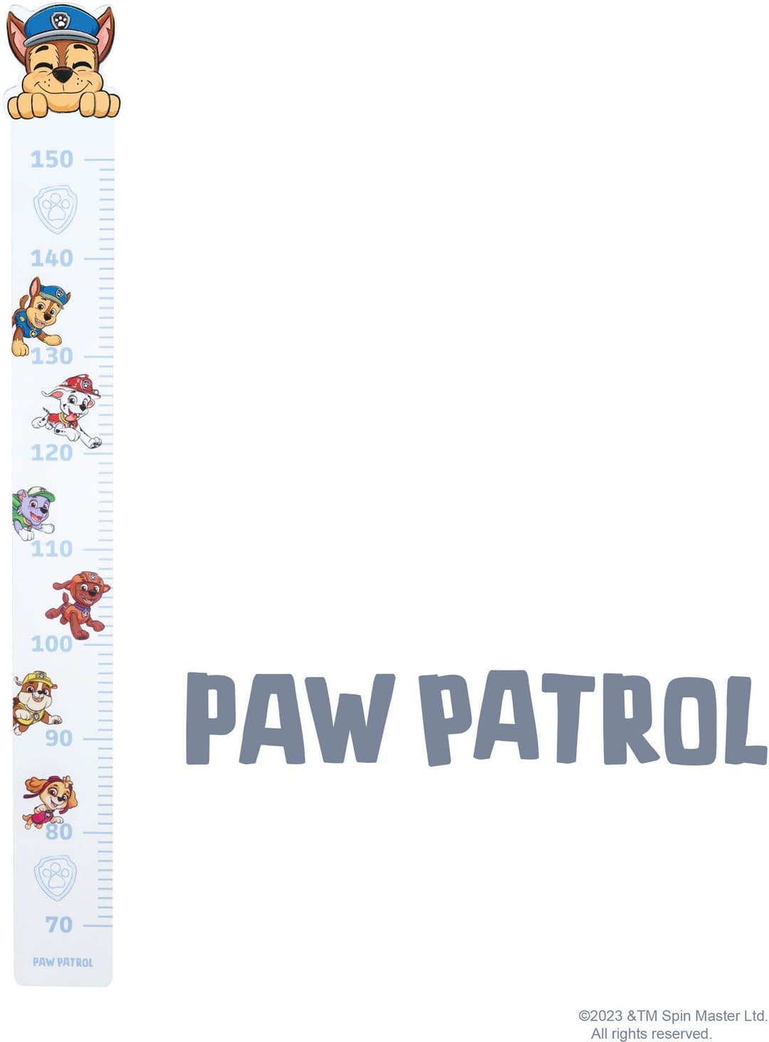 roba® Messlatte PAW Patrol | Weiß