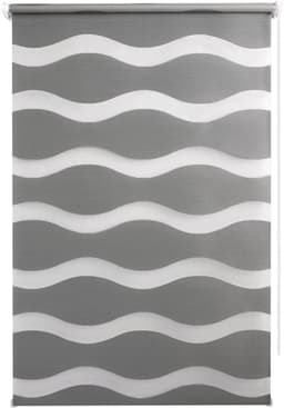 Good Life Doppelrollo WAVE | Grau