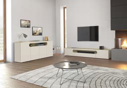 Home affaire Lowboard REAL TV-Möbel | Weiß