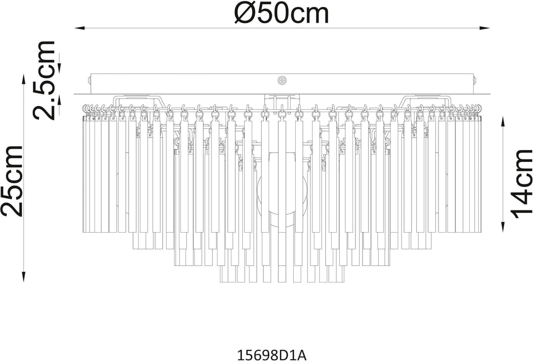 GLOBO LIGHTING Deckenleuchte GORLEY | Braun