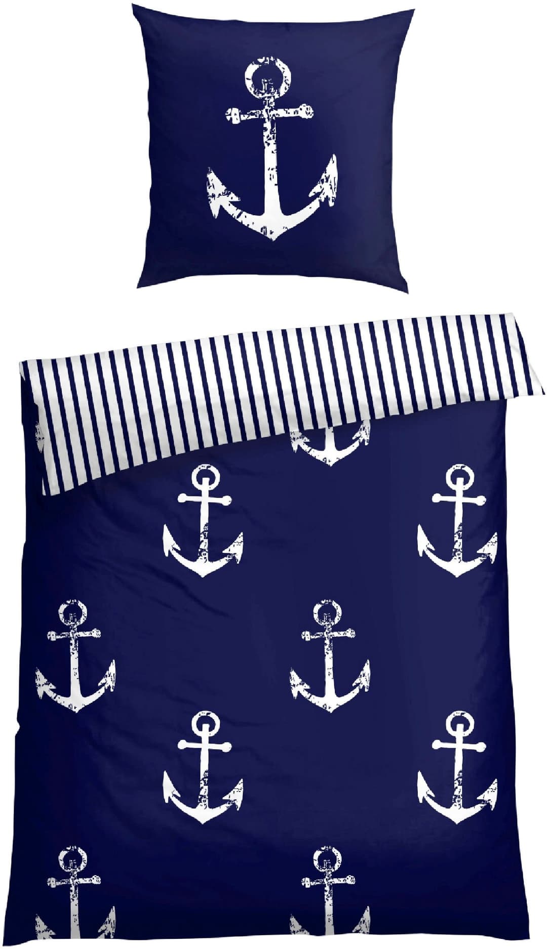 Schiesser Bettwäsche Marina | Blau