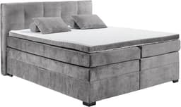 ED EXCITING DESIGN Boxspringbett Fanes | Grau