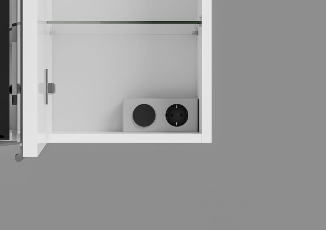 Saphir Spiegelschrank 6005 Sprint Badschrank | Weiß