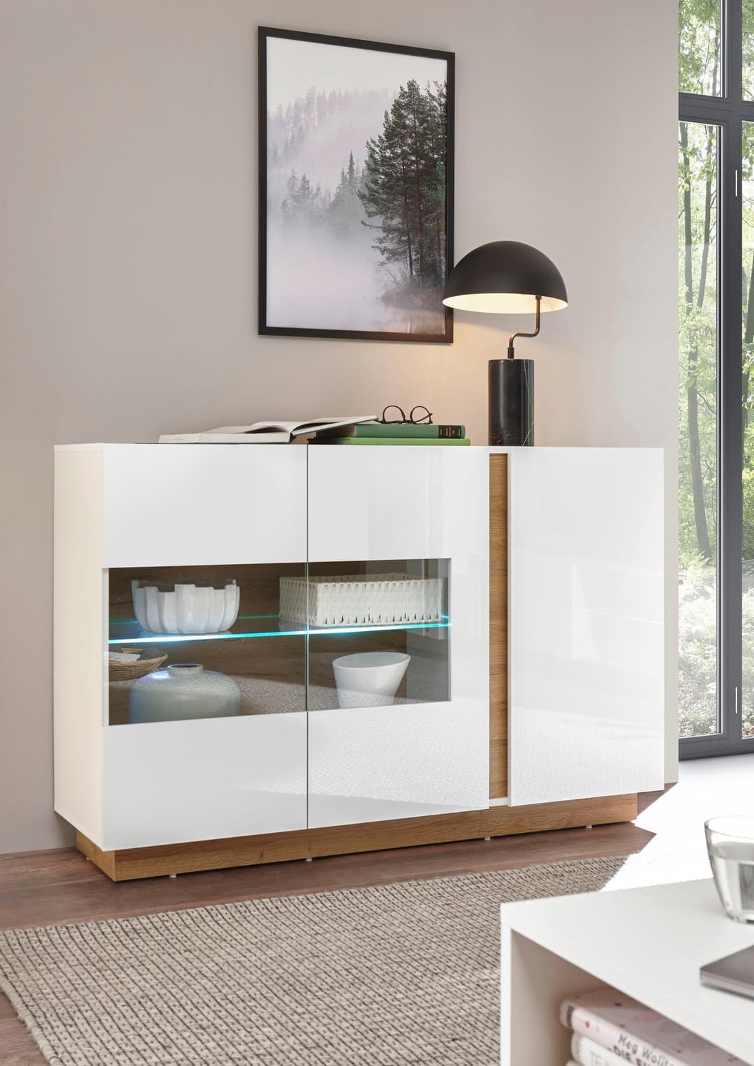 Home affaire Sideboard CLAiR Sideboard 51 | Weiß