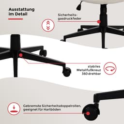 Duo Collection Drehstuhl Tilo | Beige