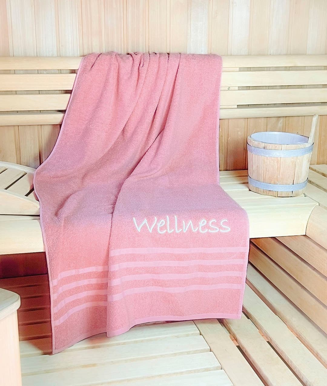 KiNZLER Saunatuch Wellness | Rosa