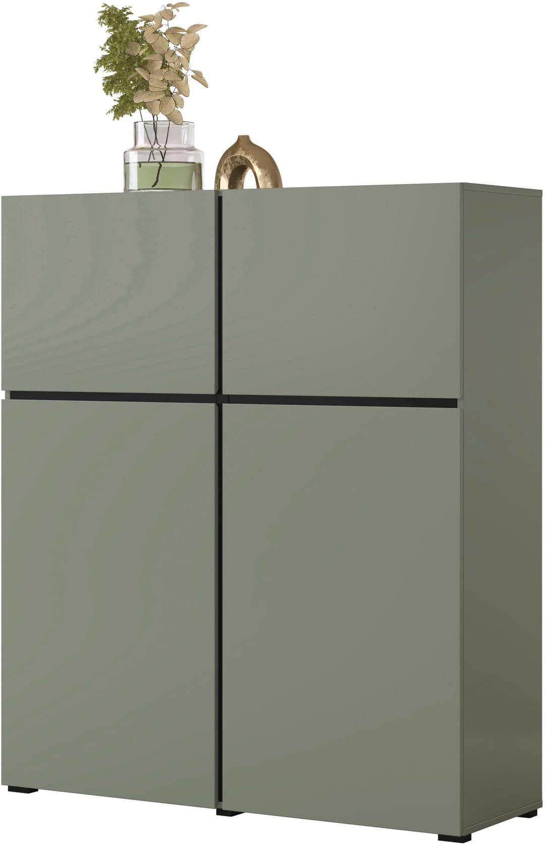 OTTO home Highboard Cross | Grün