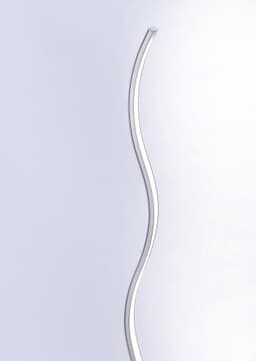 JUST LIGHT Stehlampe WAVE | Silber