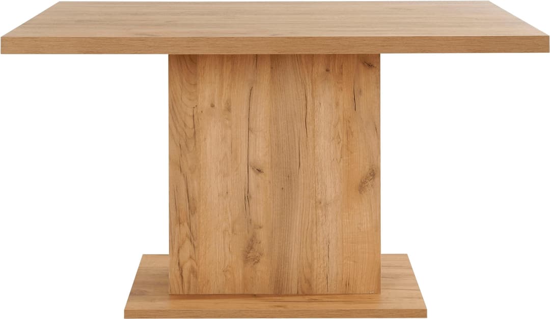 Home affaire Säulen-Esstisch Cross | Holztöne