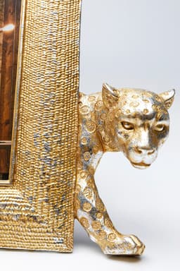 Kare Design Einzelrahmen Bilderrahmen Leopard | Gold