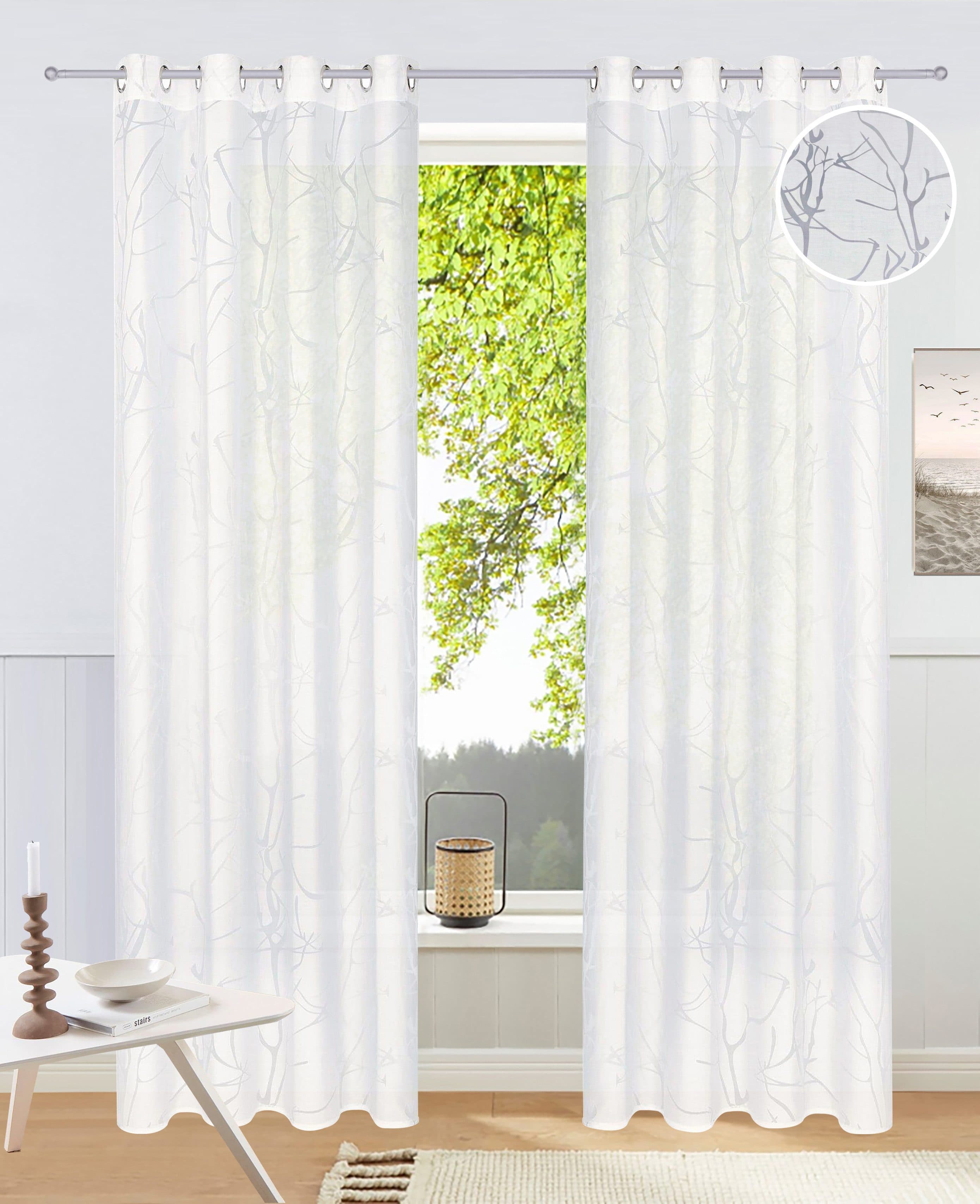 OTTO home Gardine Anna | Weiß