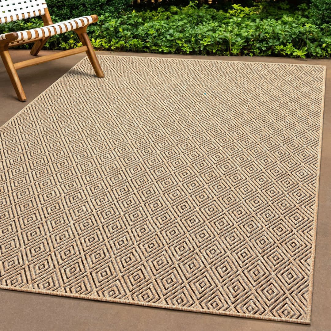 the carpet Teppich Kansas | Beige