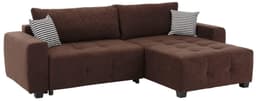 Home affaire Ecksofa Bella L-Form | Braun