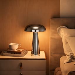 OTTO home LED Tischleuchte Katniss | Silber