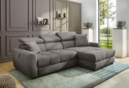 Jockenhöfer Gruppe Ecksofa Move L-Form | Grau