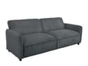 Dorel Home Allie Curved Schlafsofa | Grau 4