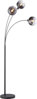 JUST LIGHT Stehlampe ZEA | Schwarz