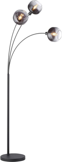 JUST LIGHT Stehlampe ZEA | Schwarz