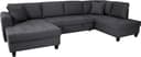Trends by HG Wohnlandschaft Moritz | Grau 4