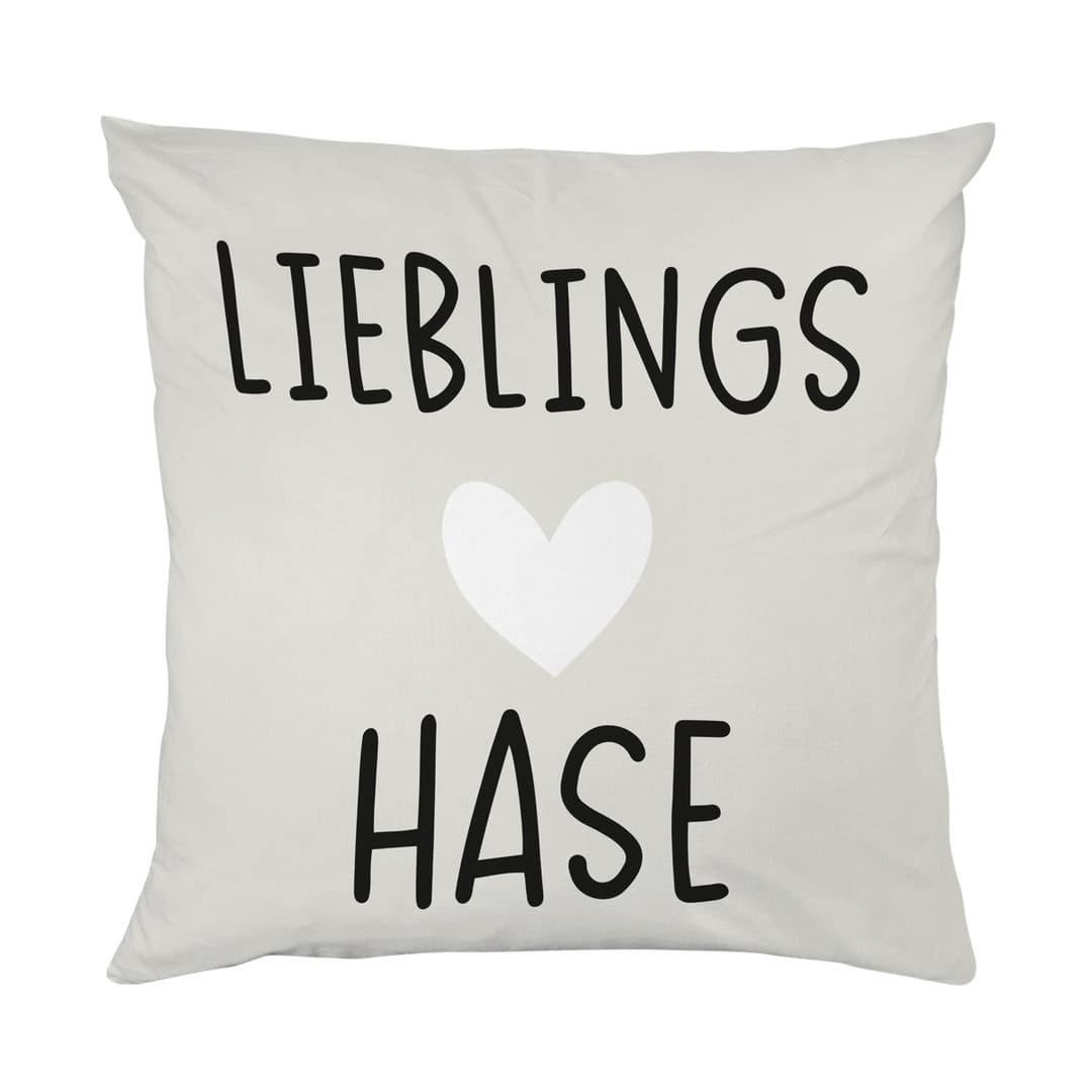 queence Dekokissen Lieblings Hase | Beige