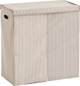 Zeller Present Wäschesortierer Stripes | Beige