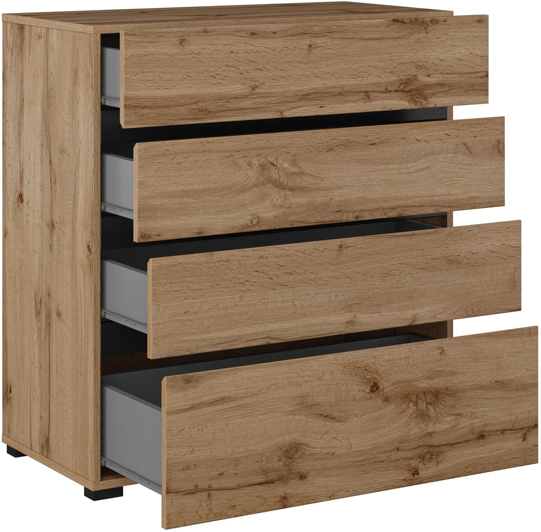 OTTO home Schubkastenkommode Cross | Holztöne