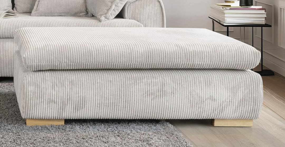 Home affaire Polsterhocker Katja | Beige