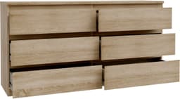 FORTE Kommode Edmore | Holztöne
