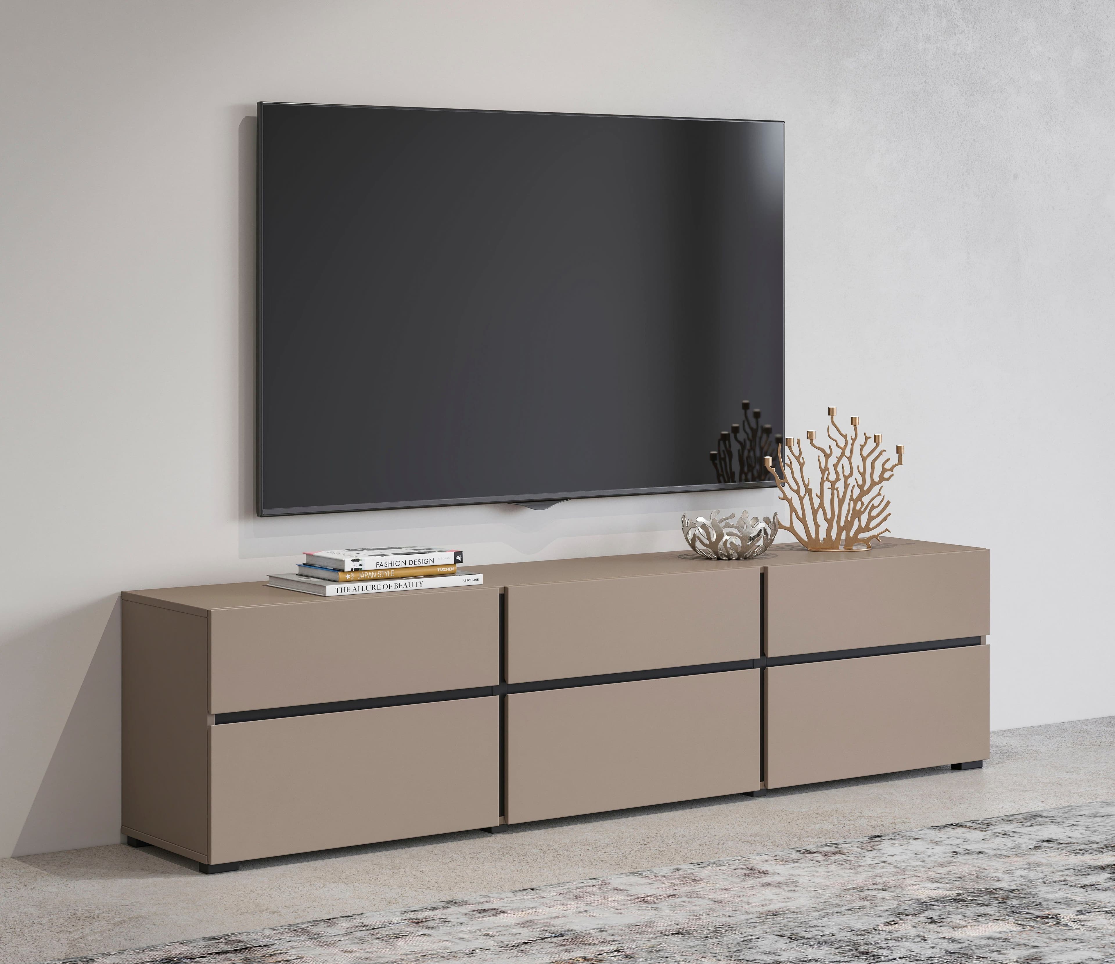 OTTO home Lowboard Cross | Braun