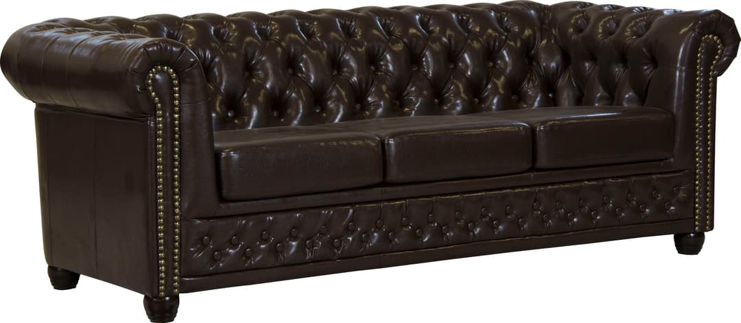 Home affaire Chesterfield-Sofa Rysum | Braun