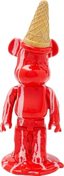 Kare Design Dekofigur Gelato Bear | Rot