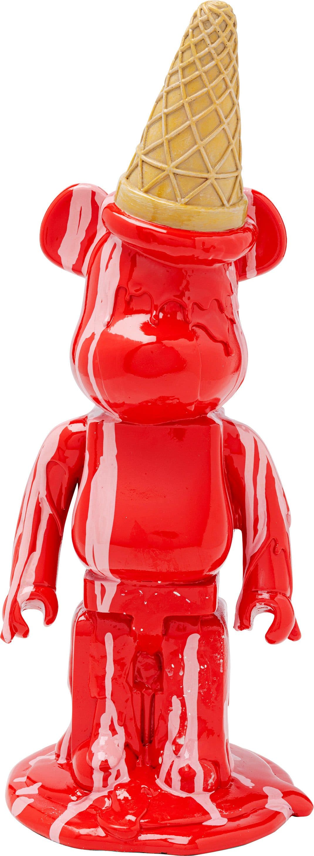 Kare Design Dekofigur Gelato Bear | Rot