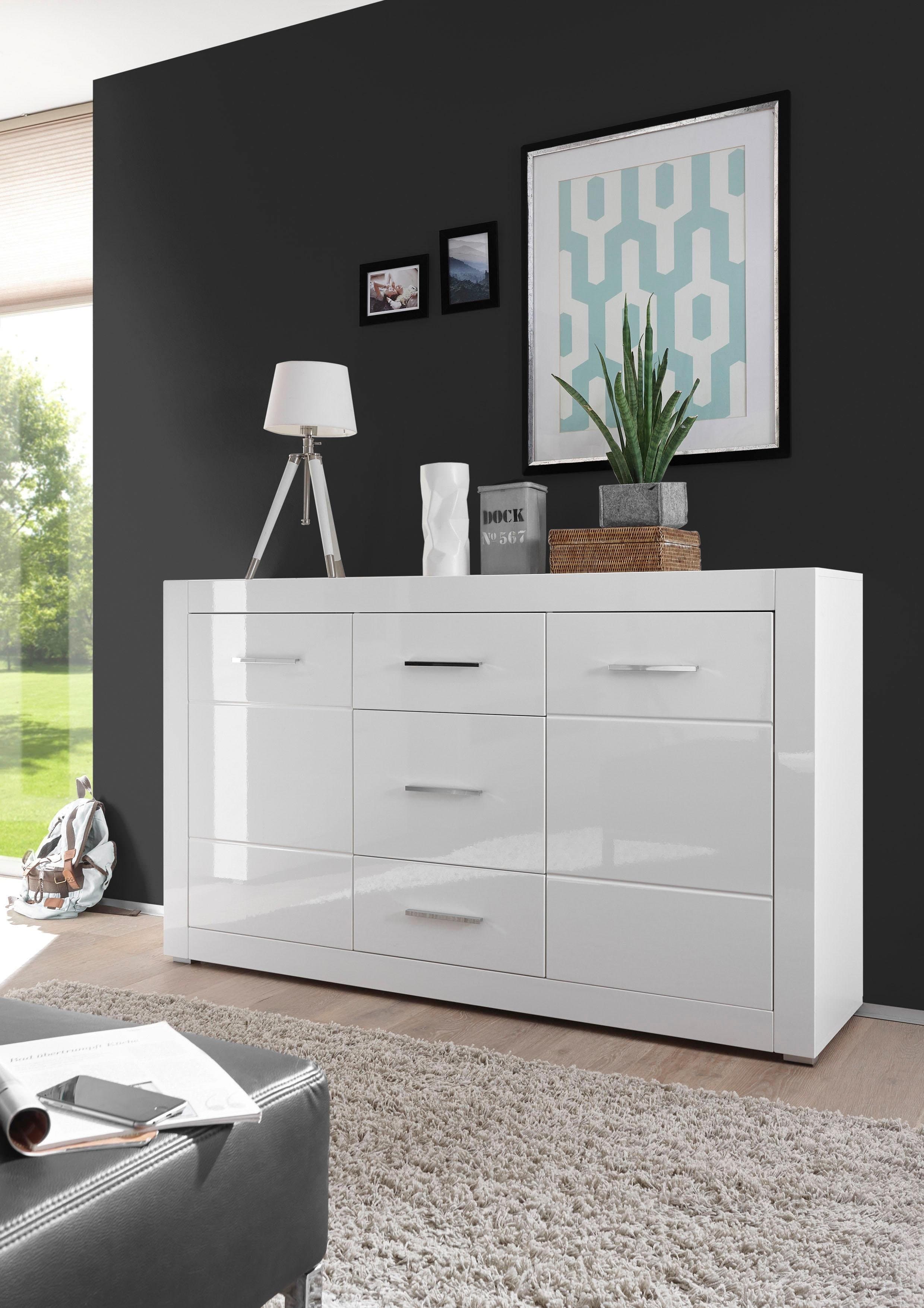 Home affaire Sideboard BIANCO | Weiß
