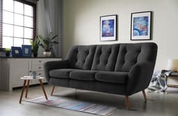 exxpo - sofa fashion 3-Sitzer Scandi | Grau