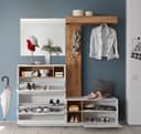 HBZ Kompaktgarderobe Milano | Weiß 5