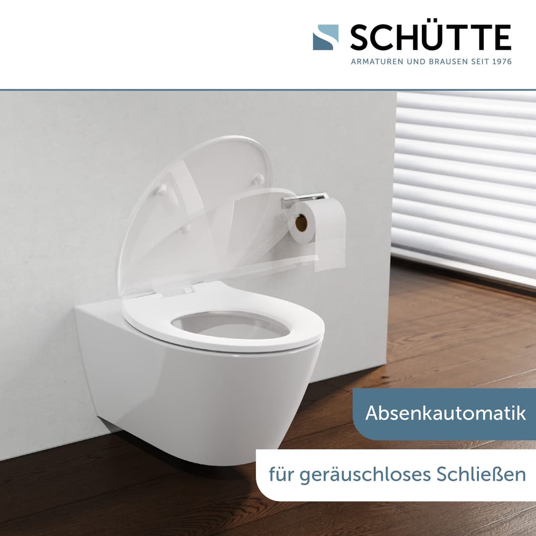 Schütte WC-Sitz WHITE | Weiß
